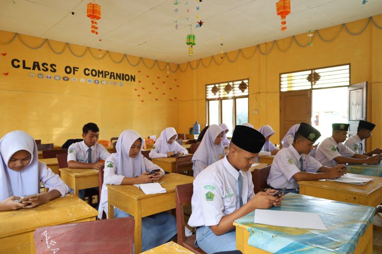 Siswa MAN Tapanuli Selatan Mengikuti Ujian TWK & TIU Pada Seleksi Paskibraka Tingkat Kabupaten Tapanuli Selatan Tahun 2026